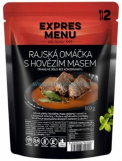 RAJSKÁ S HOVĚZÍM MASEM